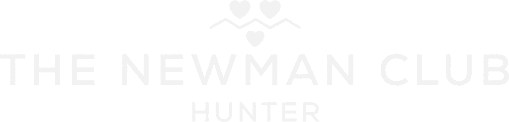 The Newman Club Hunter logo